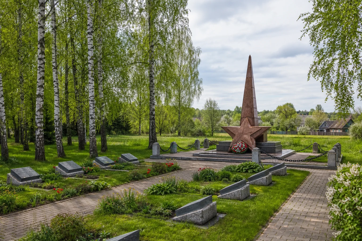 Воинское захоронение №1736