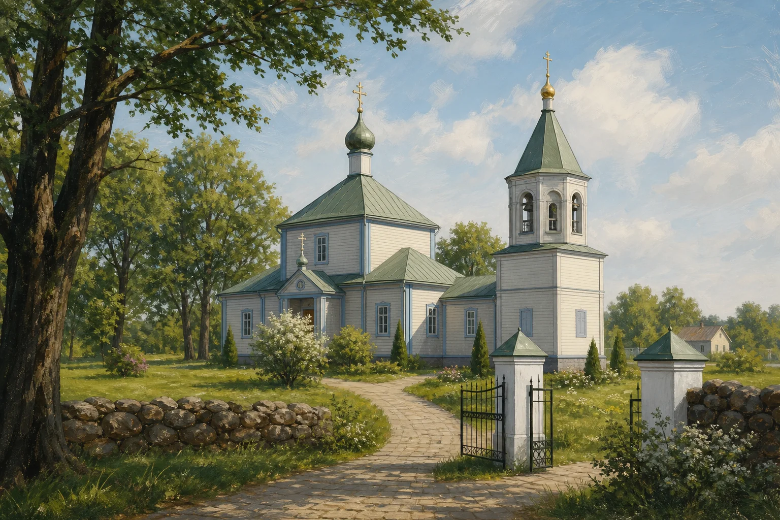 Войневичи, церковь Крестовоздвиженская (дерев.)