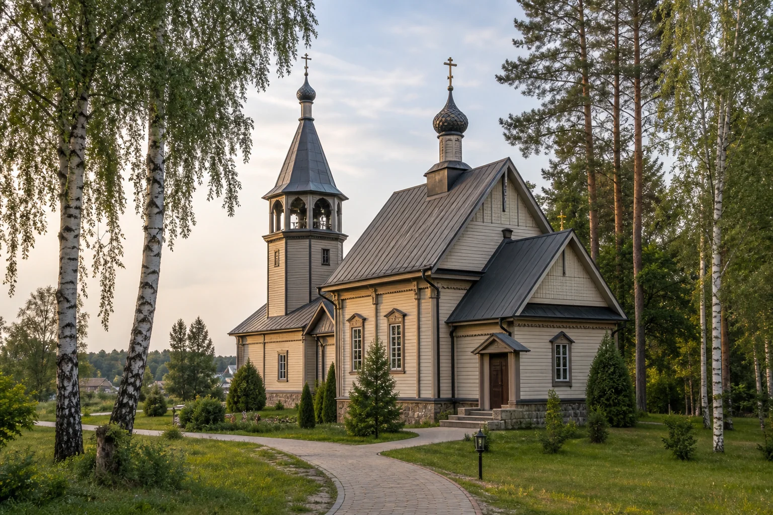 Воложин, церковь св. Константина и Елены (дерев.)