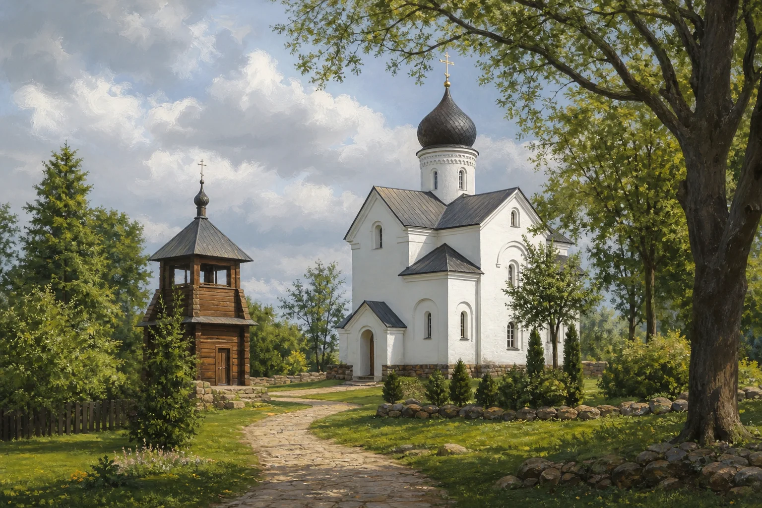 Волпа, церковь Спасо-Преображенская
