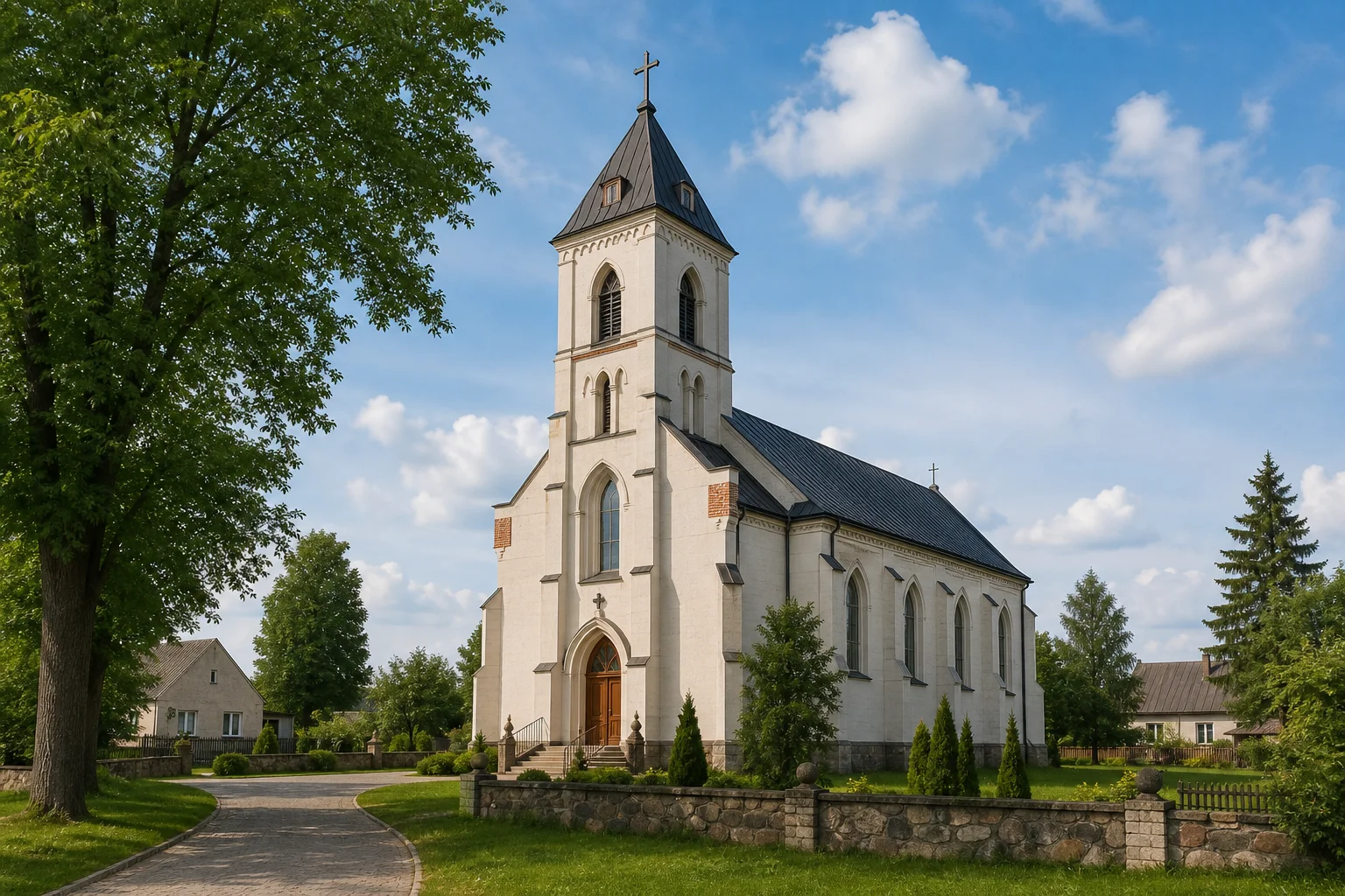Воронча, костел св. Анны