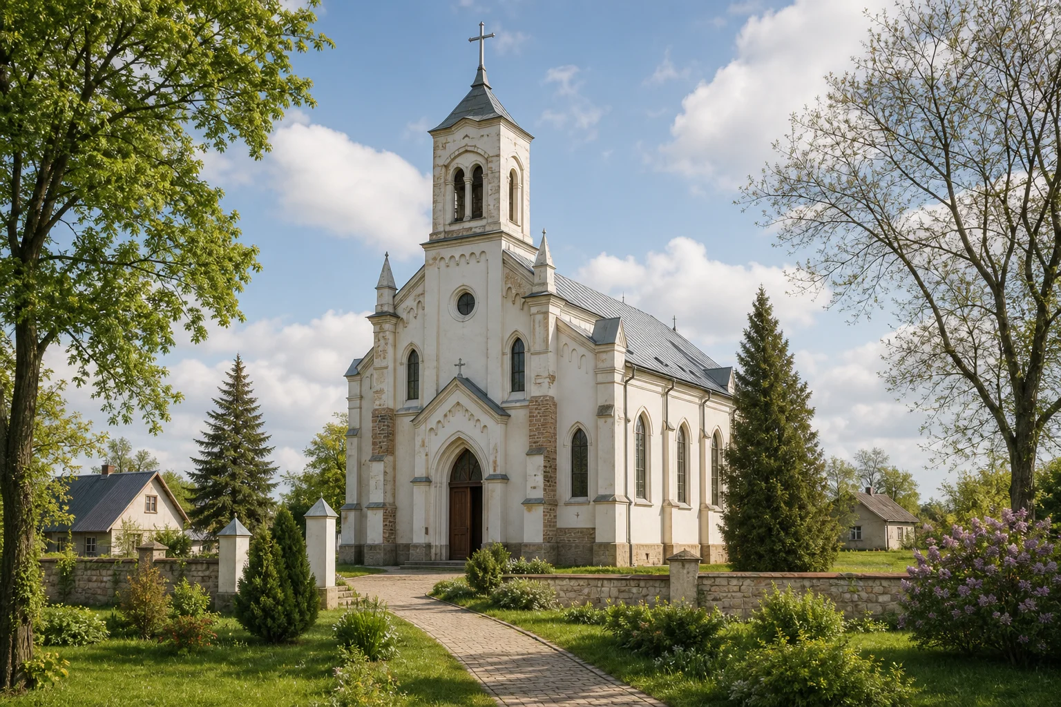 Вороново, костел Милосердия Божьего