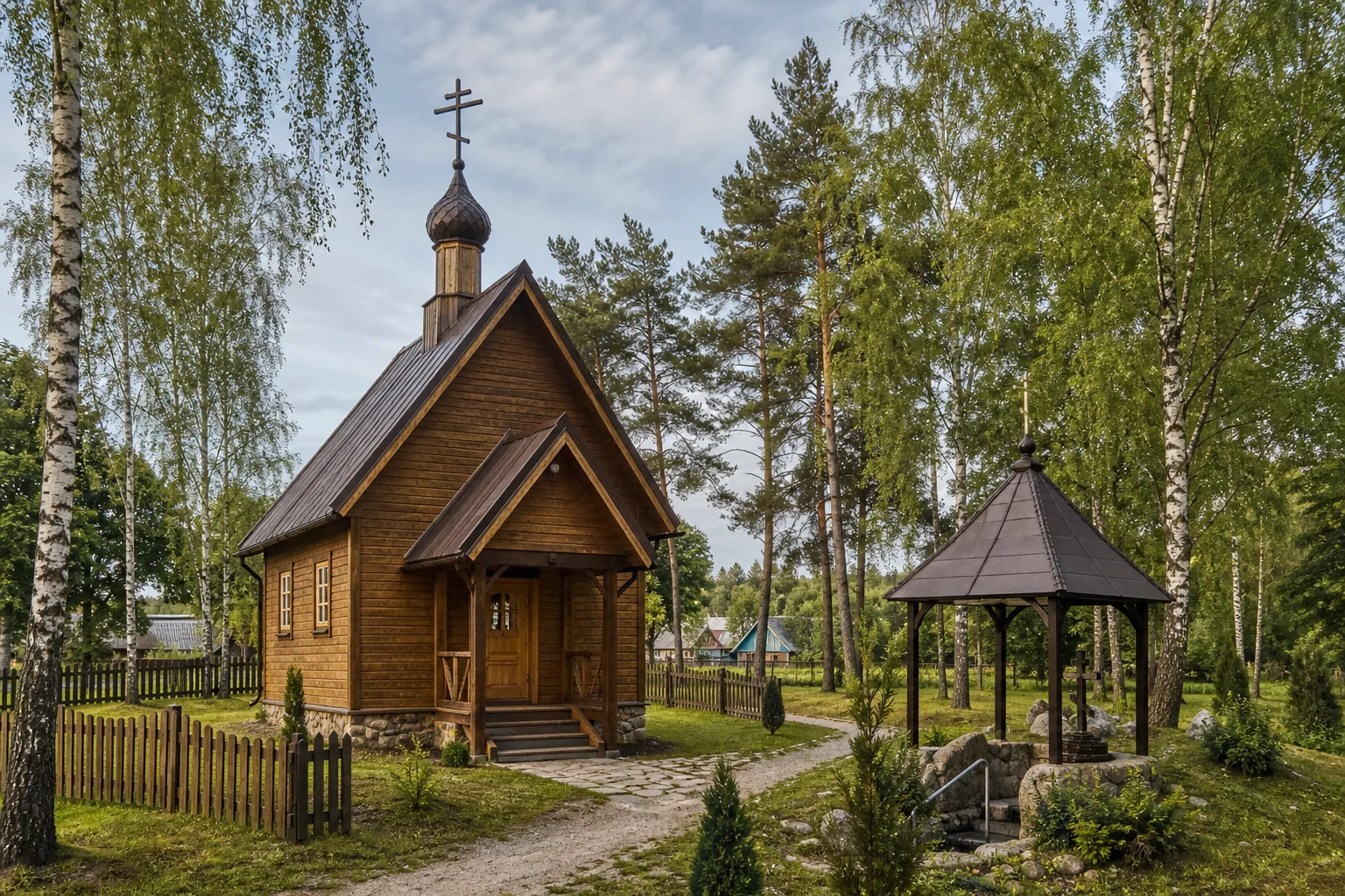 Вороны, часовня (дерев.)