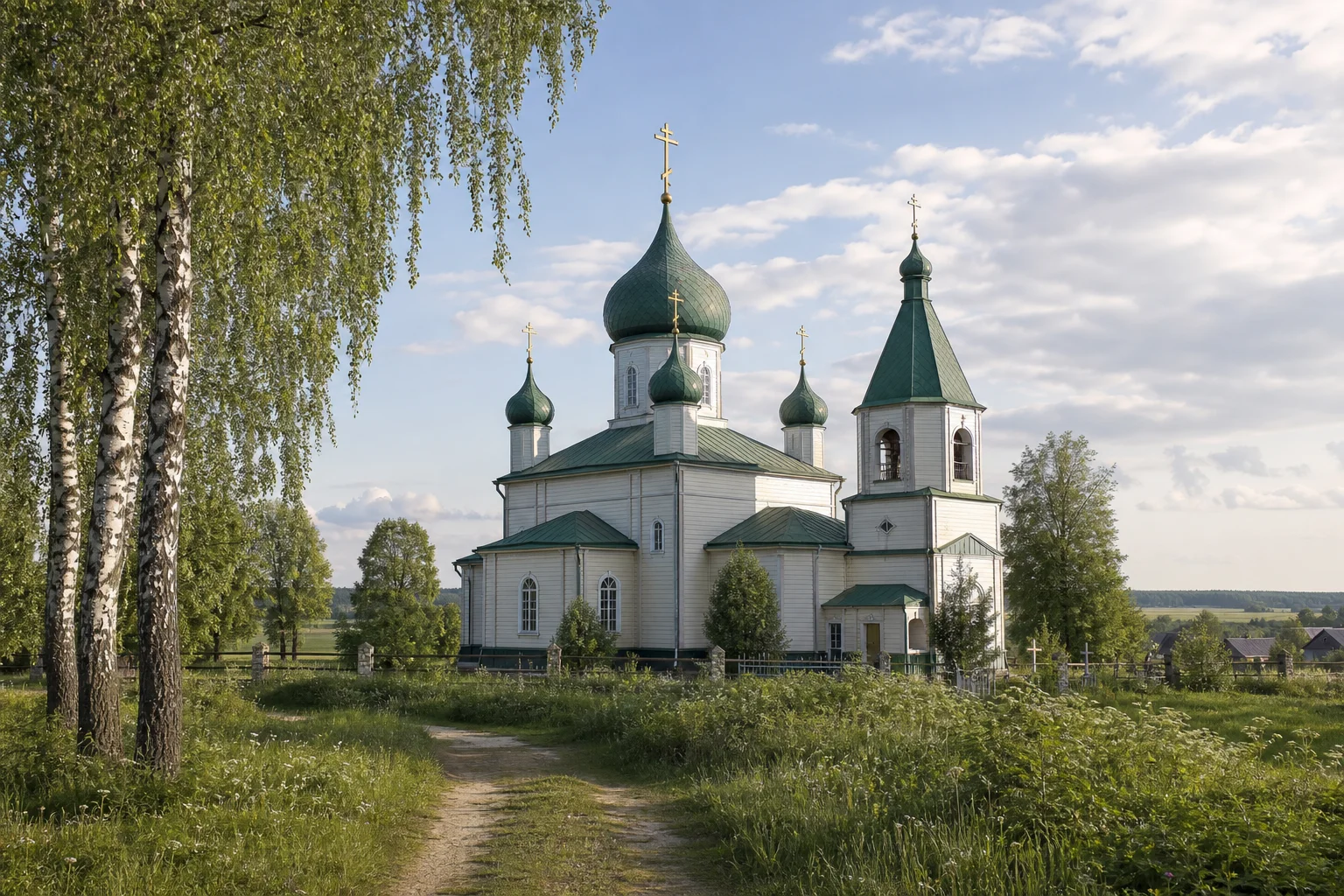 Вознесенская церковь в Комарине
