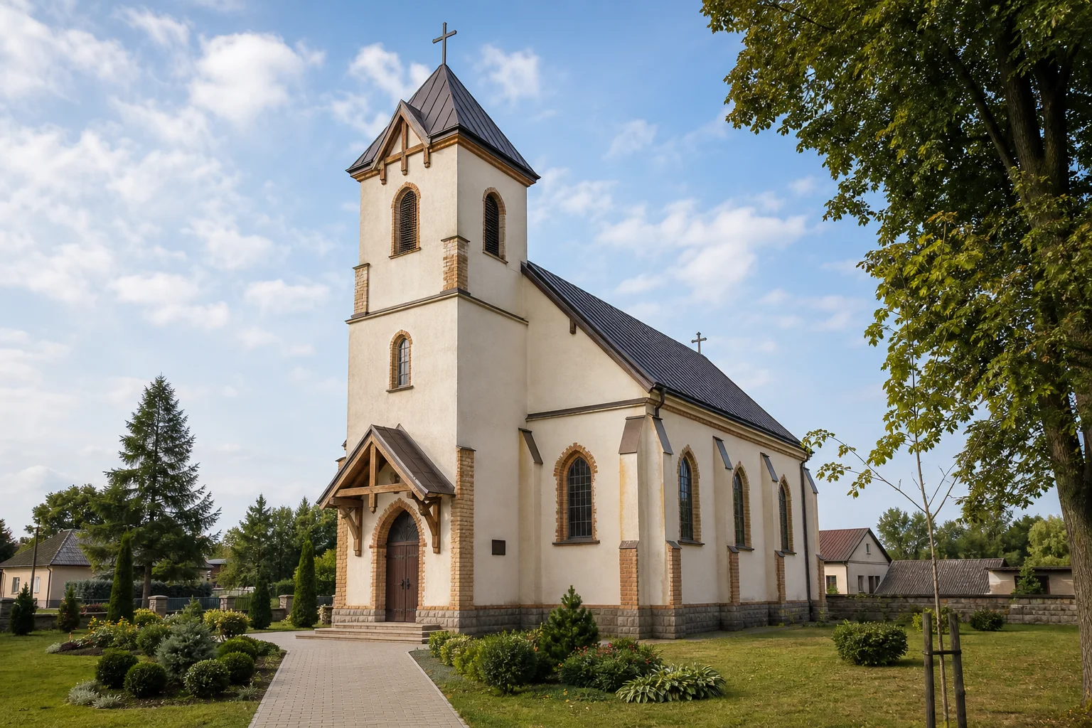 Юшковичи, костел Троицкий