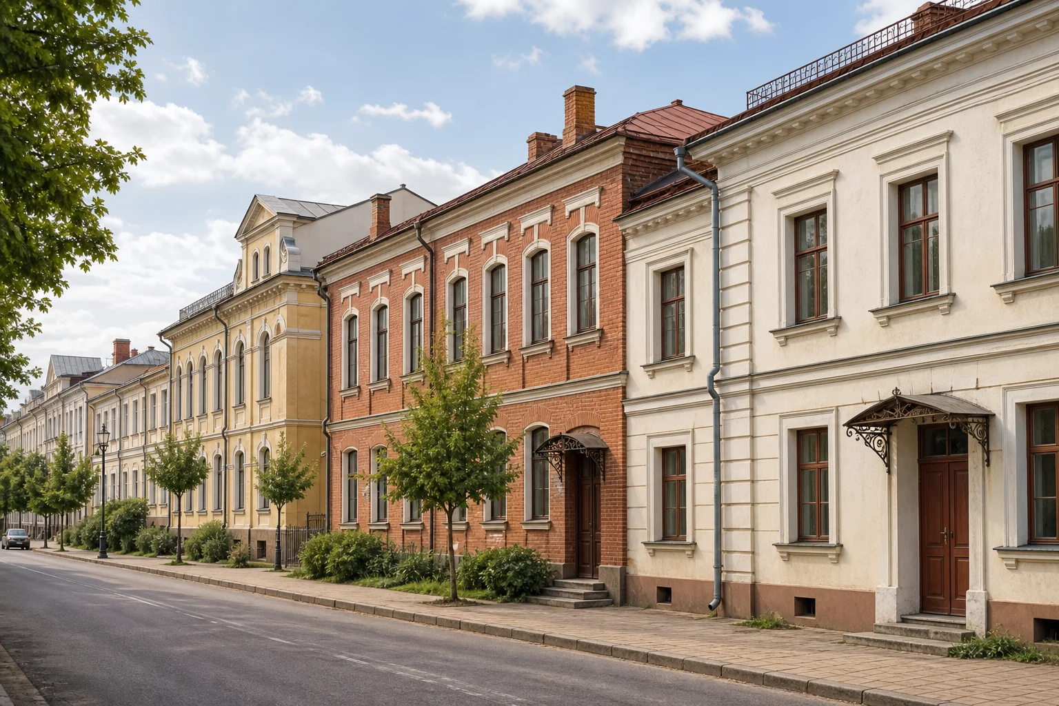 Застройка ул. Октябрьской