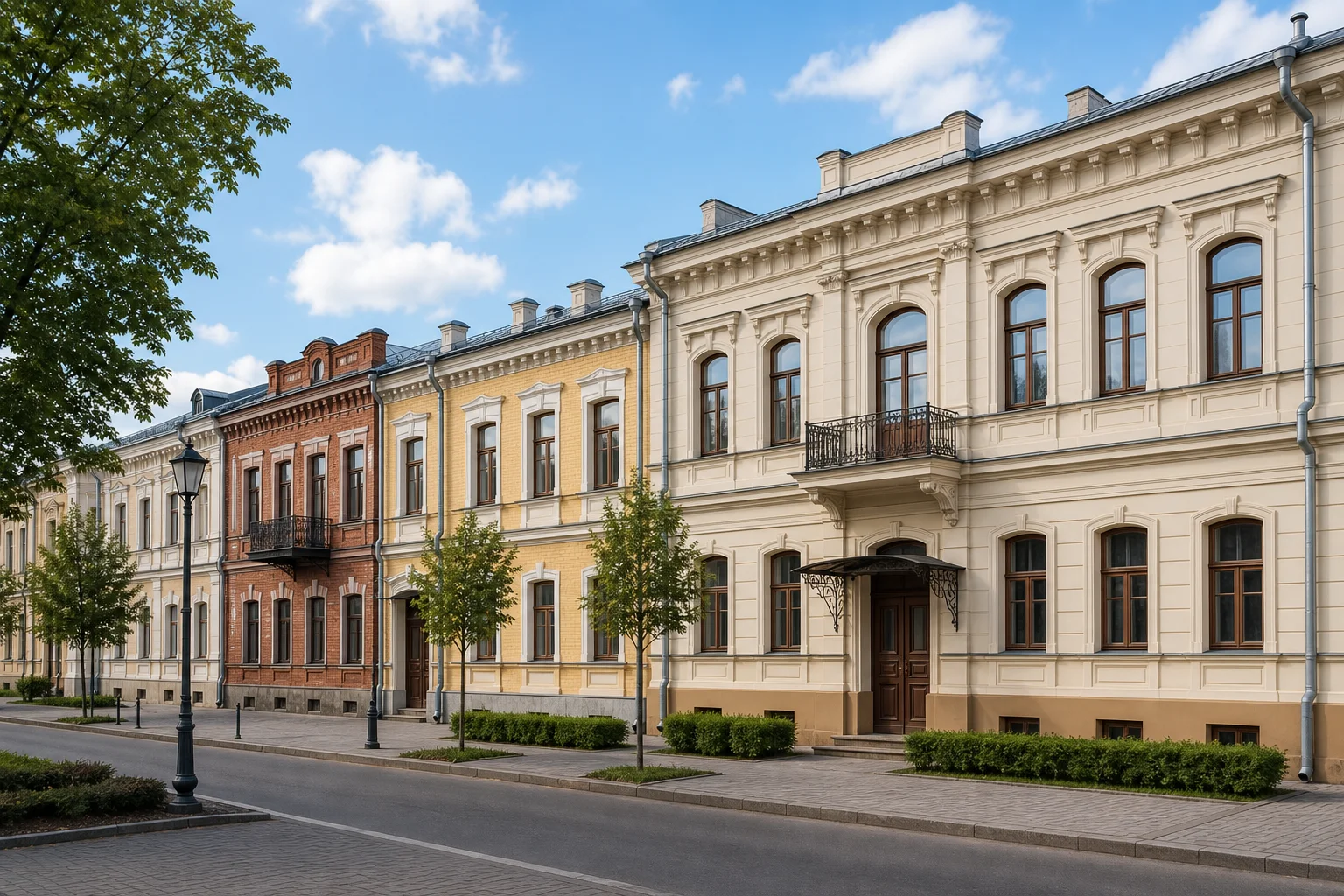 Застройка ул. Первомайской