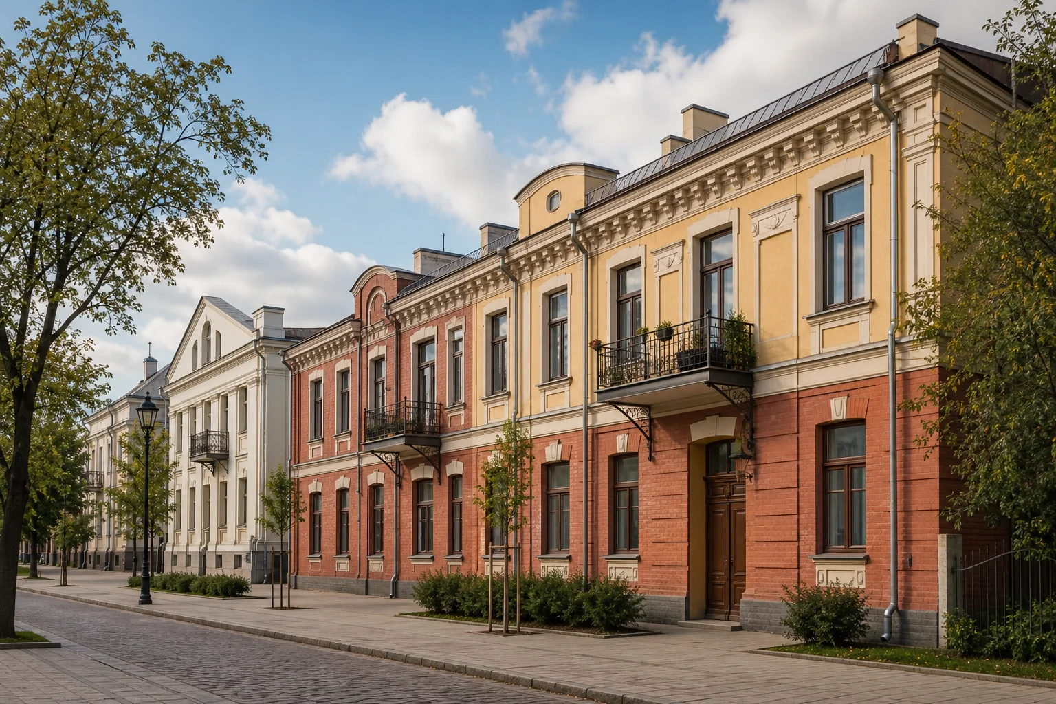 Застройка ул. Первомайской