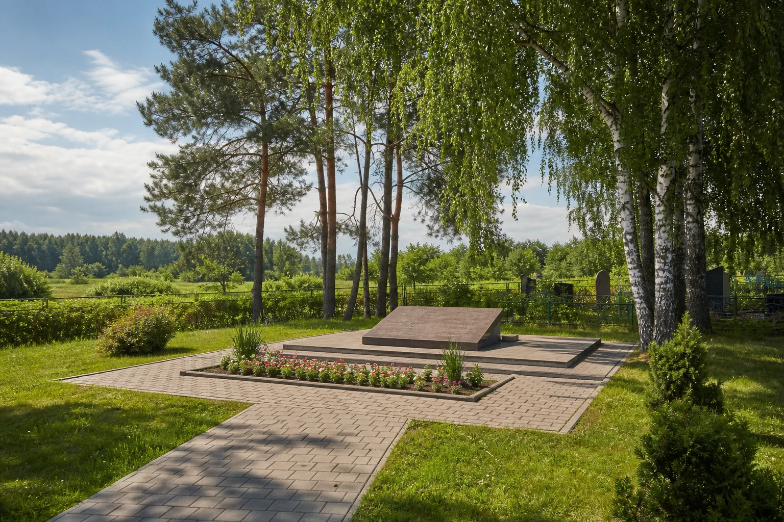 Захоронение в д. Кричино