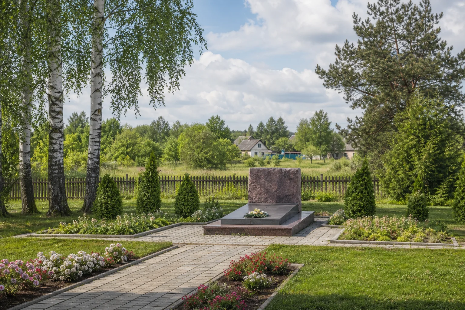 Захоронение в д. Новое Село