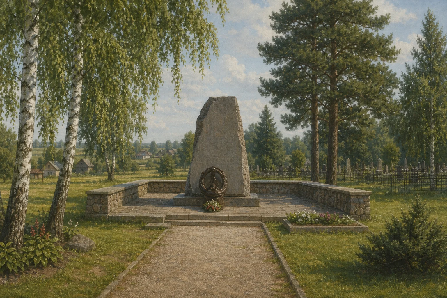 Захоронение в д. Старая Метча