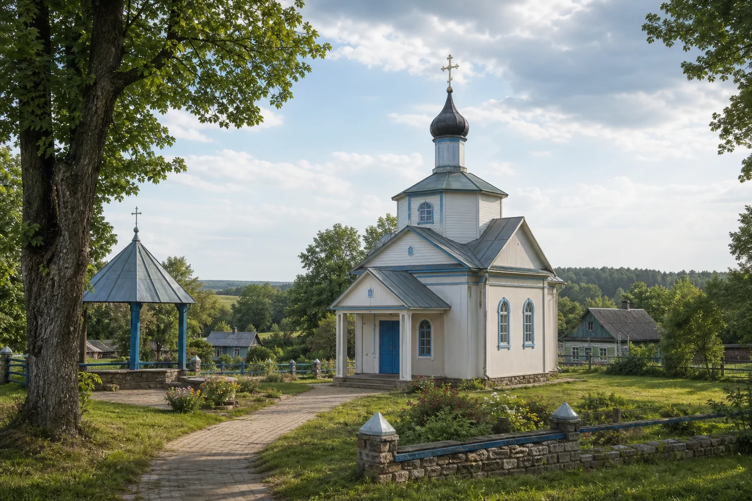Залесье, часовня правосл