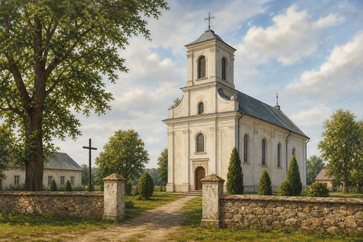Замостье. Костел Святой Варвары