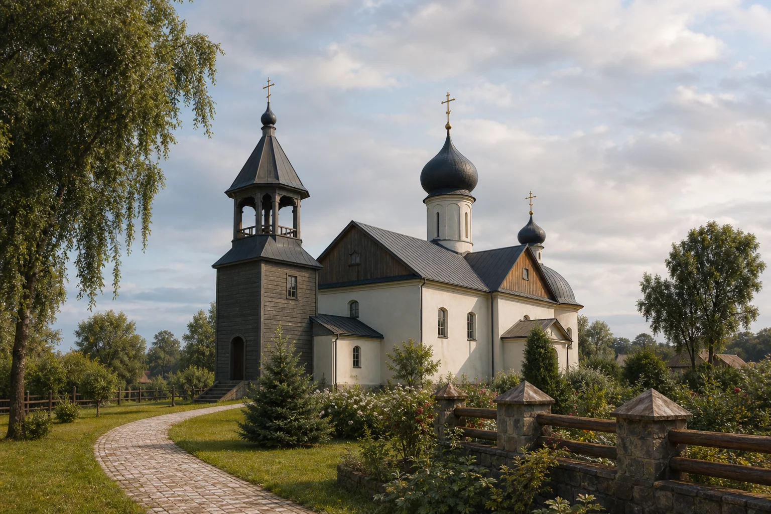 Заславль, церковь Спасо-Преображенская