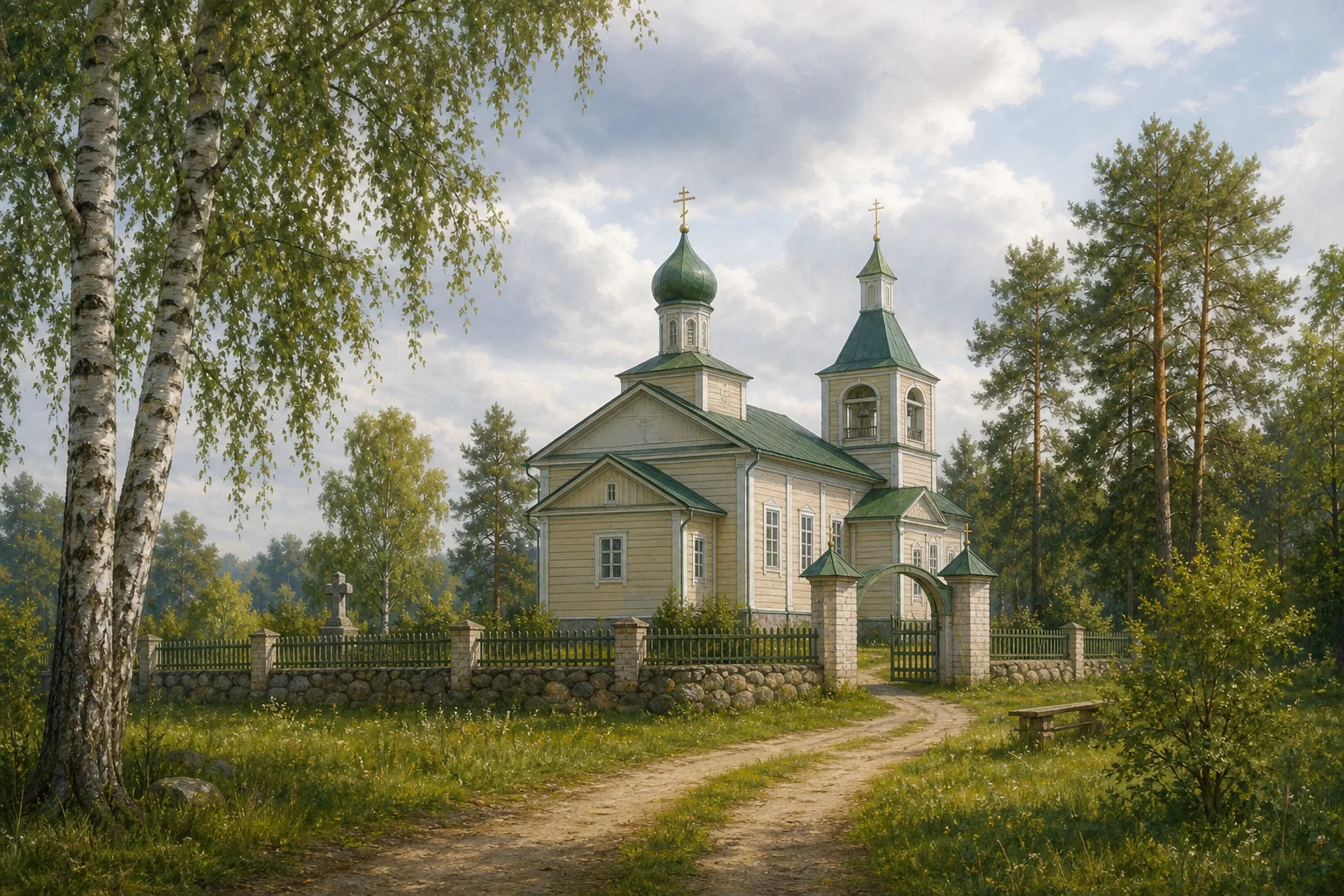 Застодолье, церковь Троицкая
