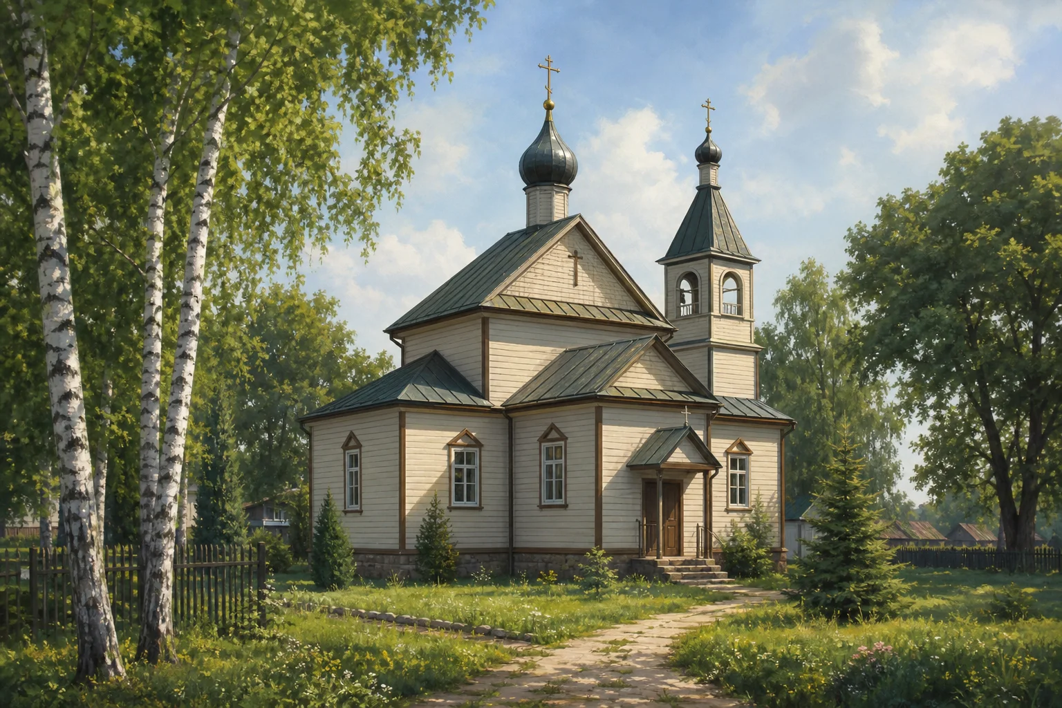 Збочно, церковь Крестовоздвиженская (дерев.)