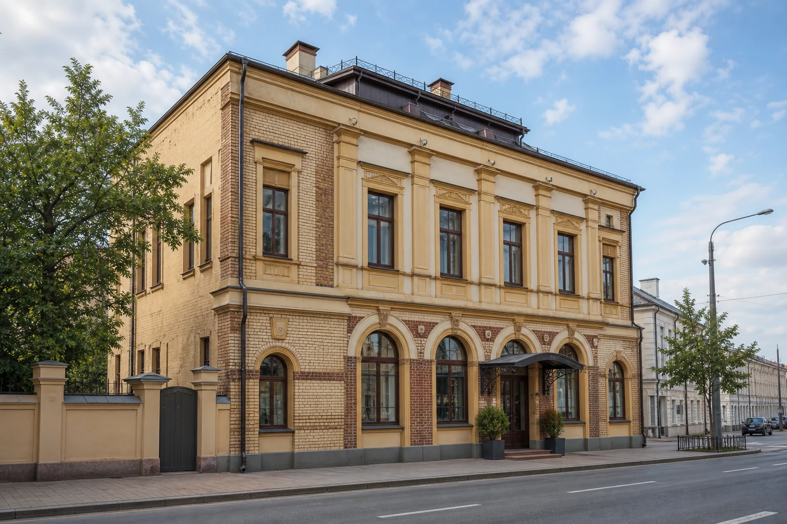 Здание гостиницы Кронштадт в Минске