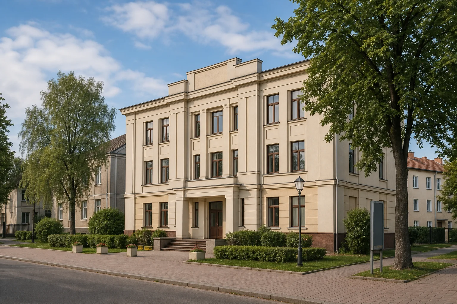 Здание Мингорисполкома