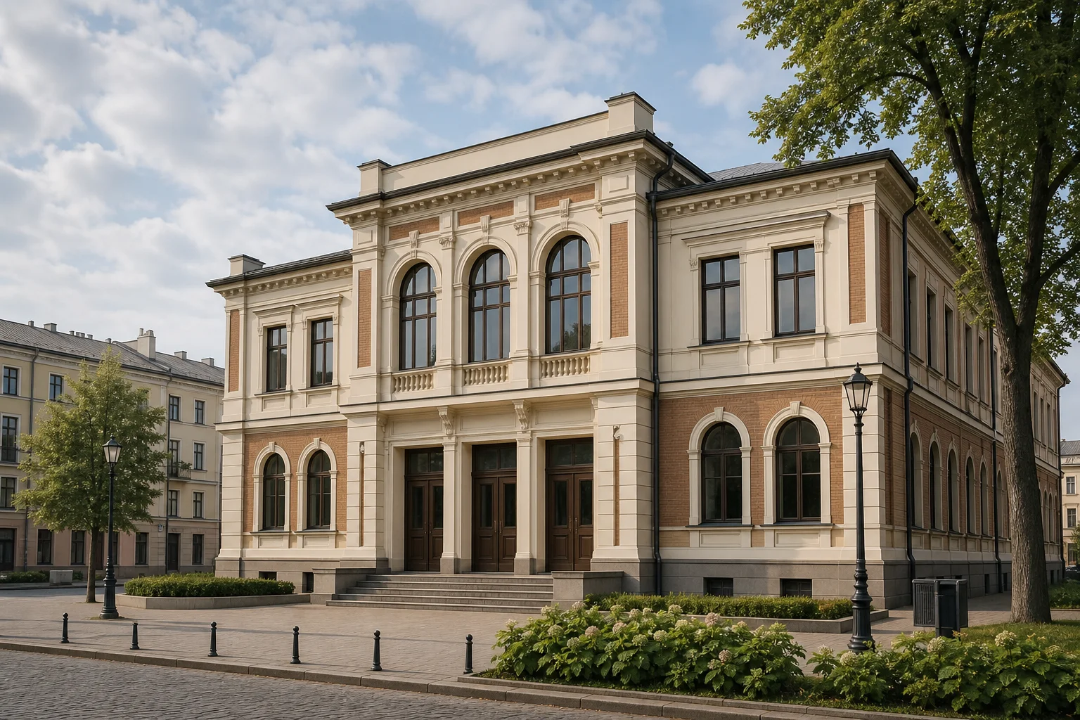 Здание театра имени Янки Купалы в Минске