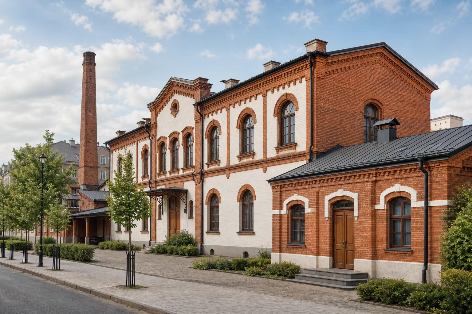 Здания кондитерских Офли в Минске
