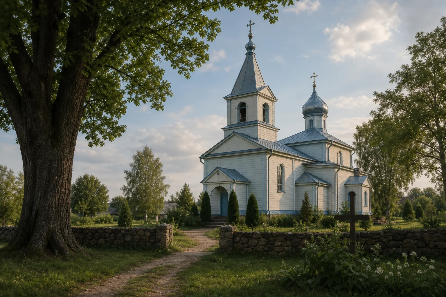 Зельзин, церковь Крестовоздвиженская