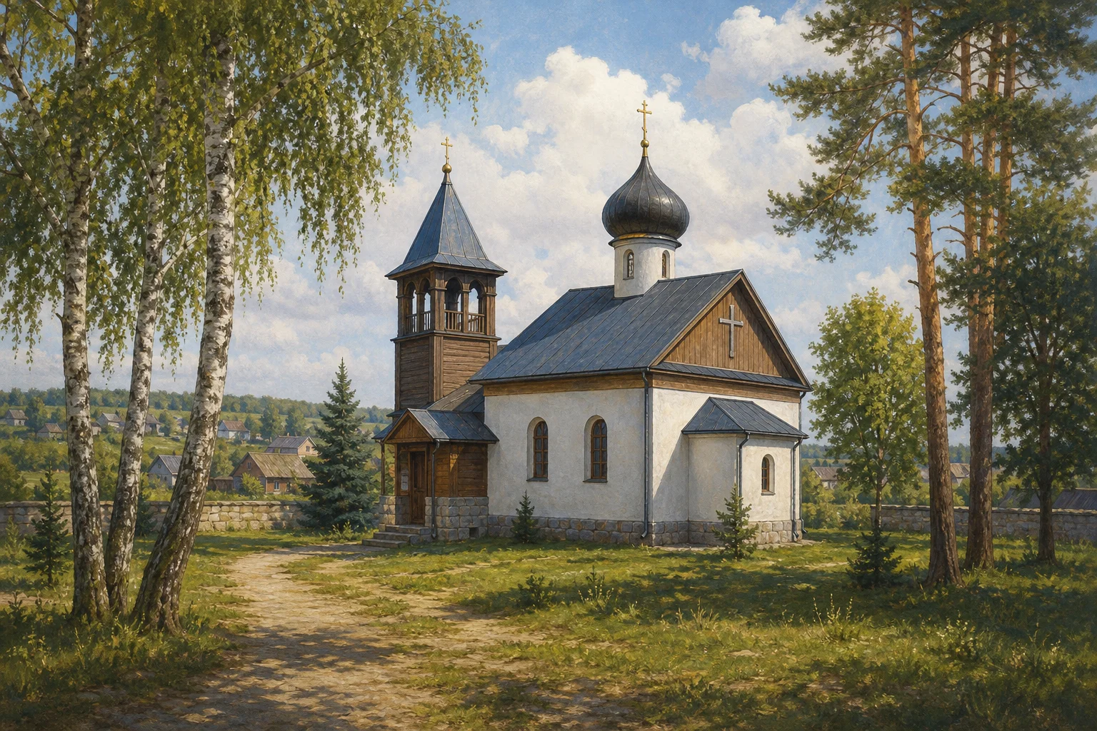 Железница. Часовня-усыпальница Вольских