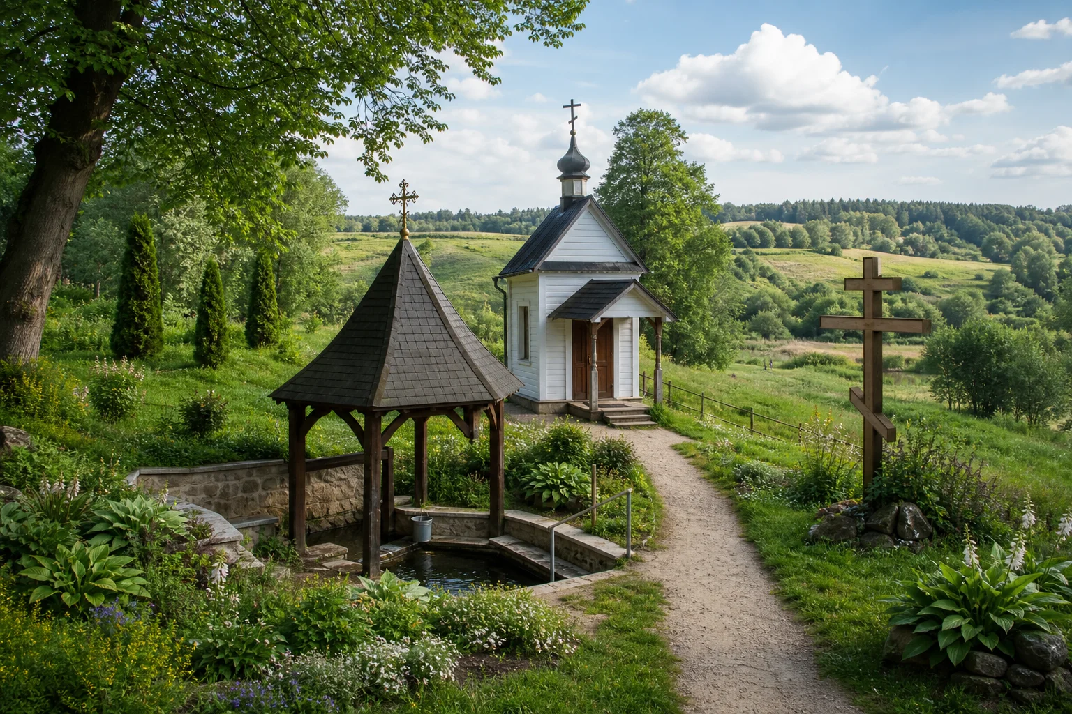 Жировичи, источник старый с купальней