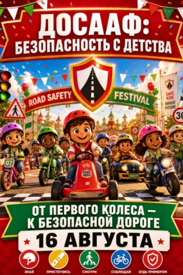 Фестиваль «ДОСААФ: безопасность с детства» пройдет 16 августа под Минском