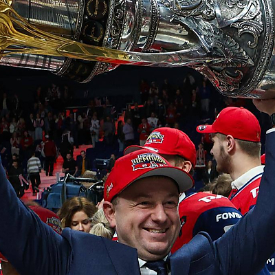 Кубок Гагарина выставят в «Олимпик-Арене» 11 июня