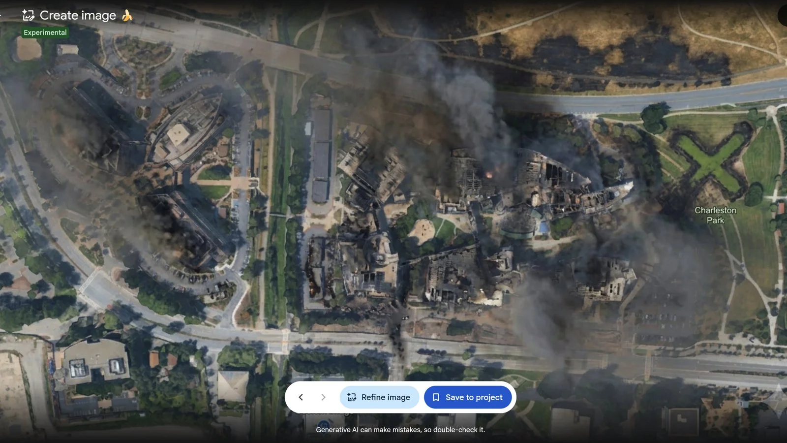Google Earth отозвал ИИ-инструмент для создания измененных спутниковых снимков