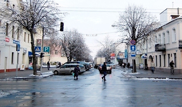 Улица Пушкинская в Бресте